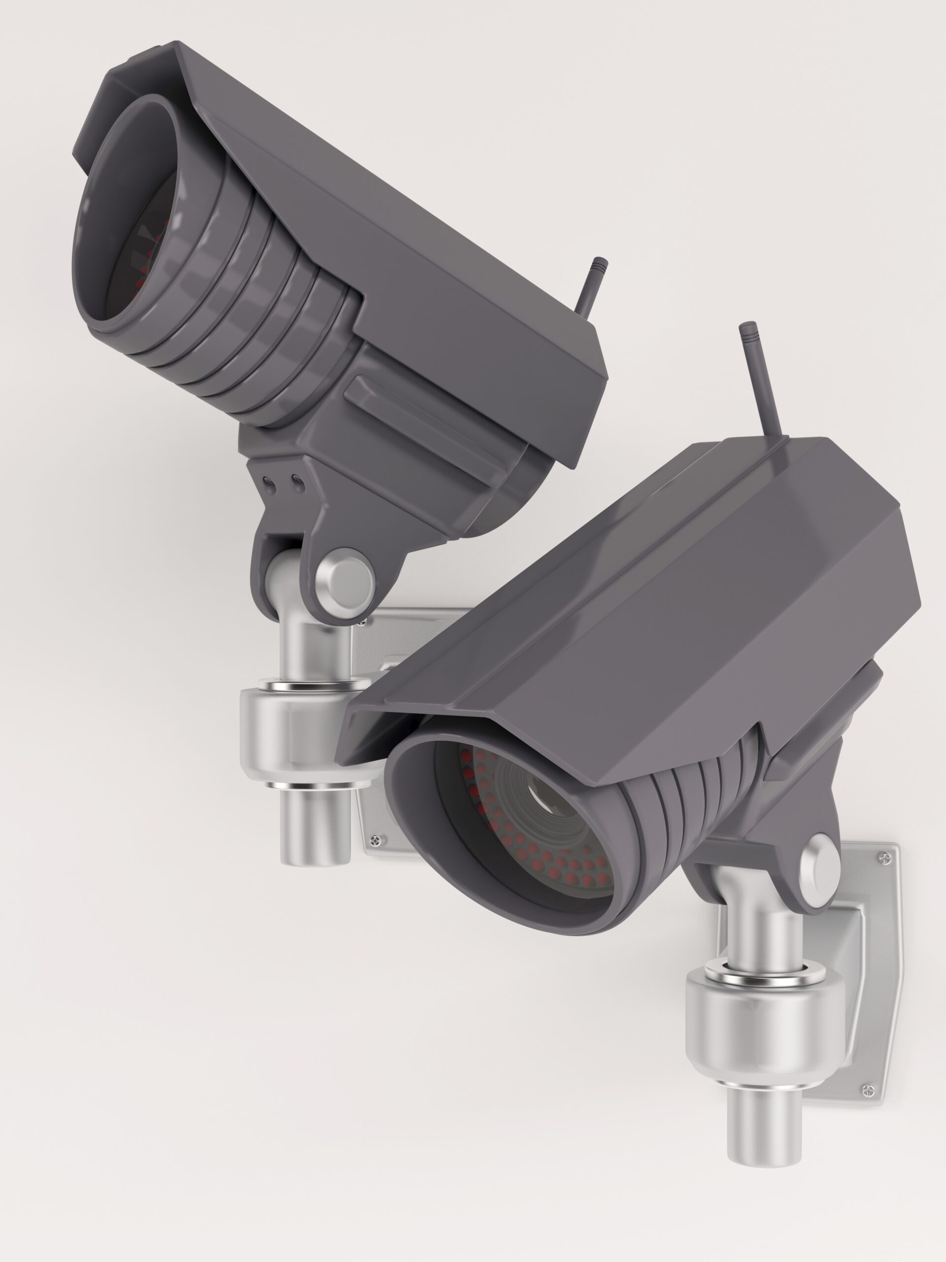 3D Render of CCTV Security Camera