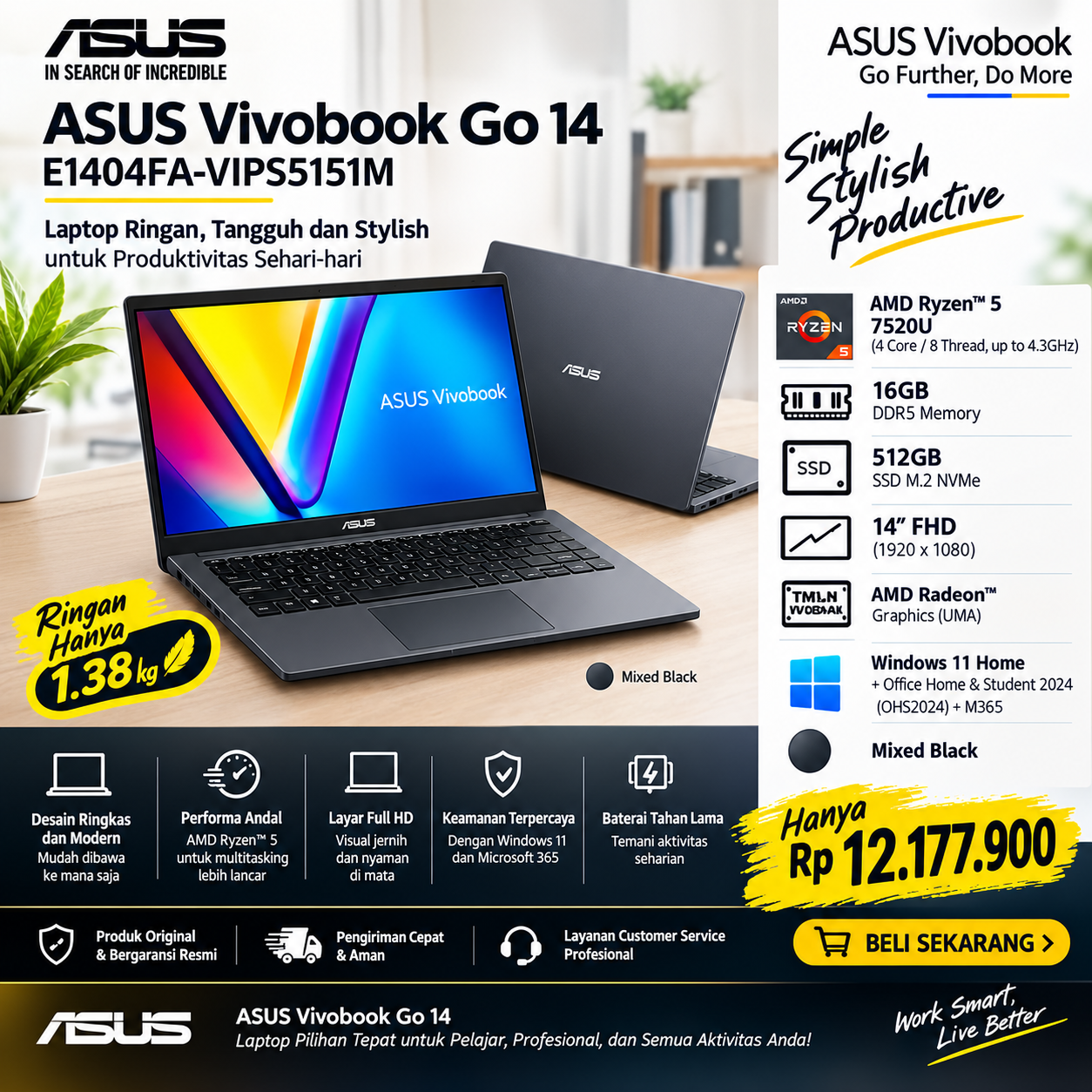 ASUS VIVOBOOK GO 14